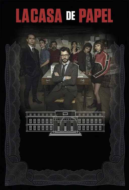 Картинка к «Бумажный дом 1-5 сезон (2017)»