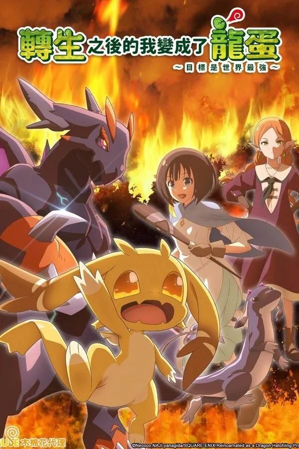 Постер к «Перерождение в яйцо дракона: Я стану сильнейшим 1 сезон (2026)»